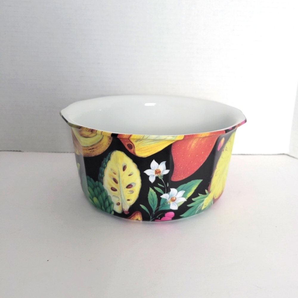 Email de Limoges Salad/Fruit Bowl And 4 Salad/Fruit Plates